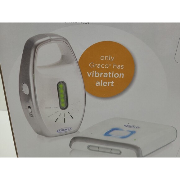 Graco Baby IMonitor Vibe Alert Digital Audio 2000 ft Range Rechargable - Picture 5 of 7